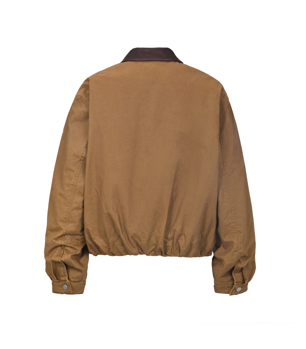 BROWN VINTAGE HUNTERS JACKET
