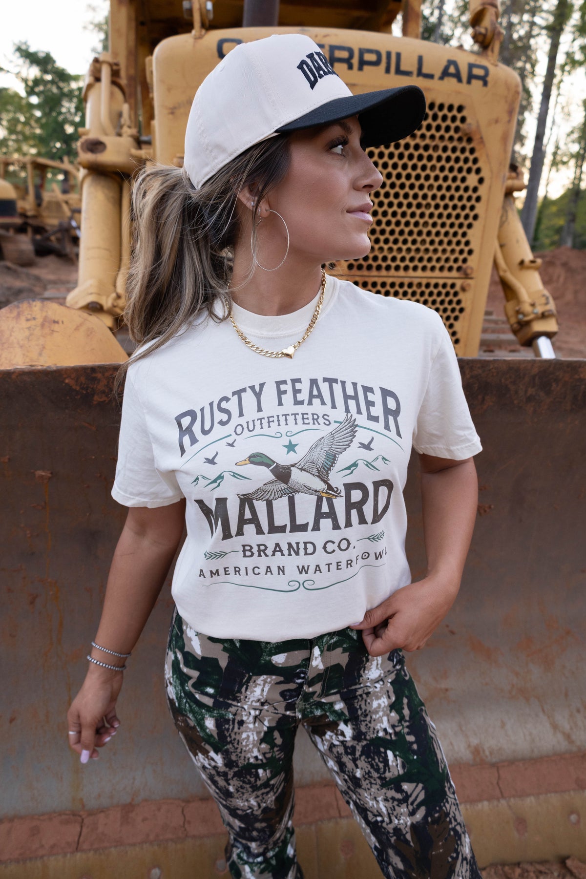 Rusty Feathered Mallard Graphic