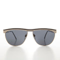 Simple Silver 80s Vintage Sunglasses - Rocha