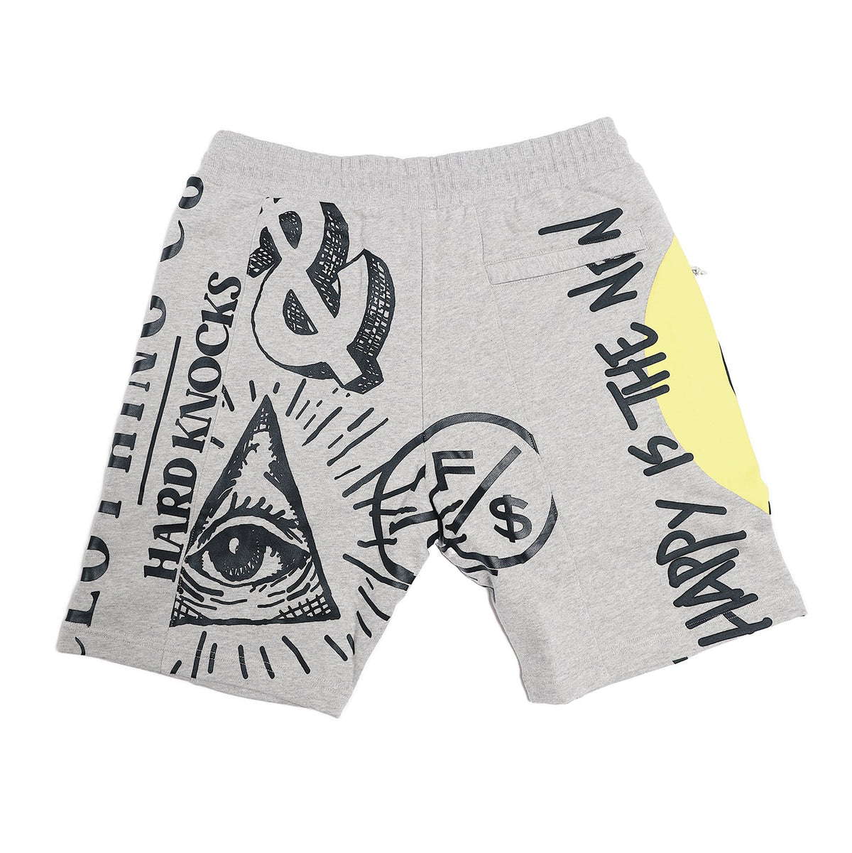 Graphic Statement Shorts – Streetwear Print Shorts – Relaxed Fit