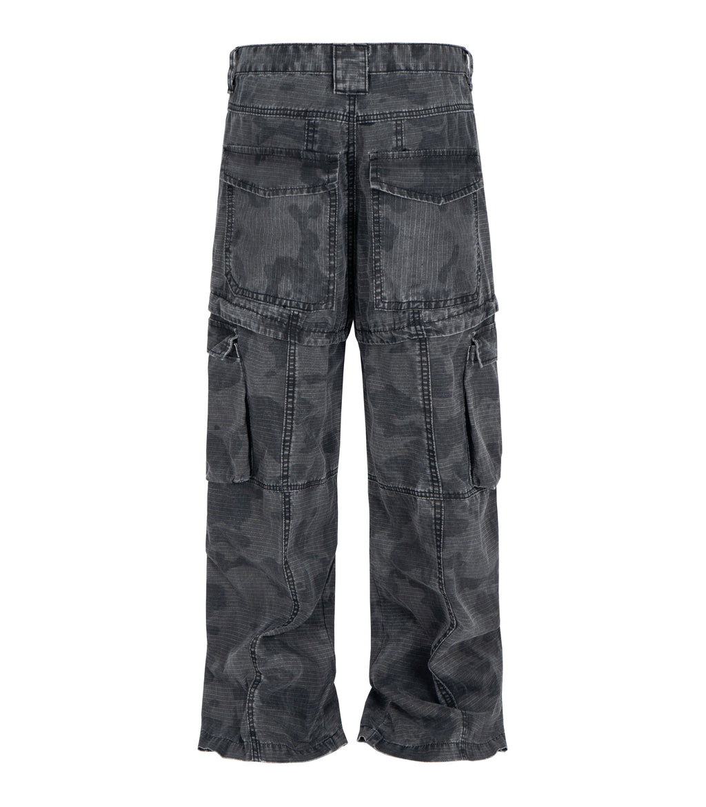 GHOST CAMO CARGO PANTS