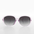 Large Round Oversized Women's Boho Vintage Sunglasses - Grace
