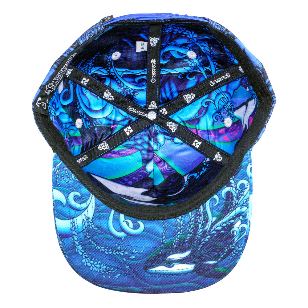 Phil Lewis Orca Purple Snapback Hat