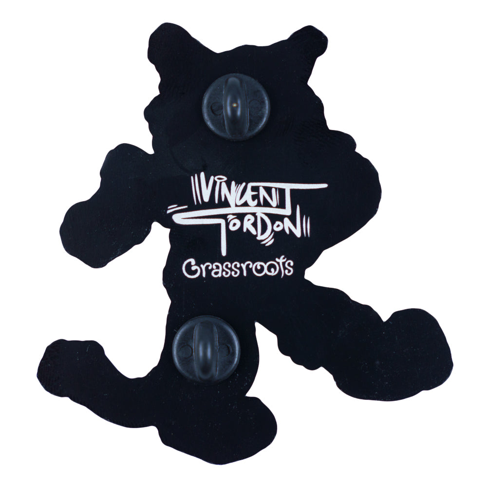 Vincent Gordon Dead Cats Blue Cat Pin
