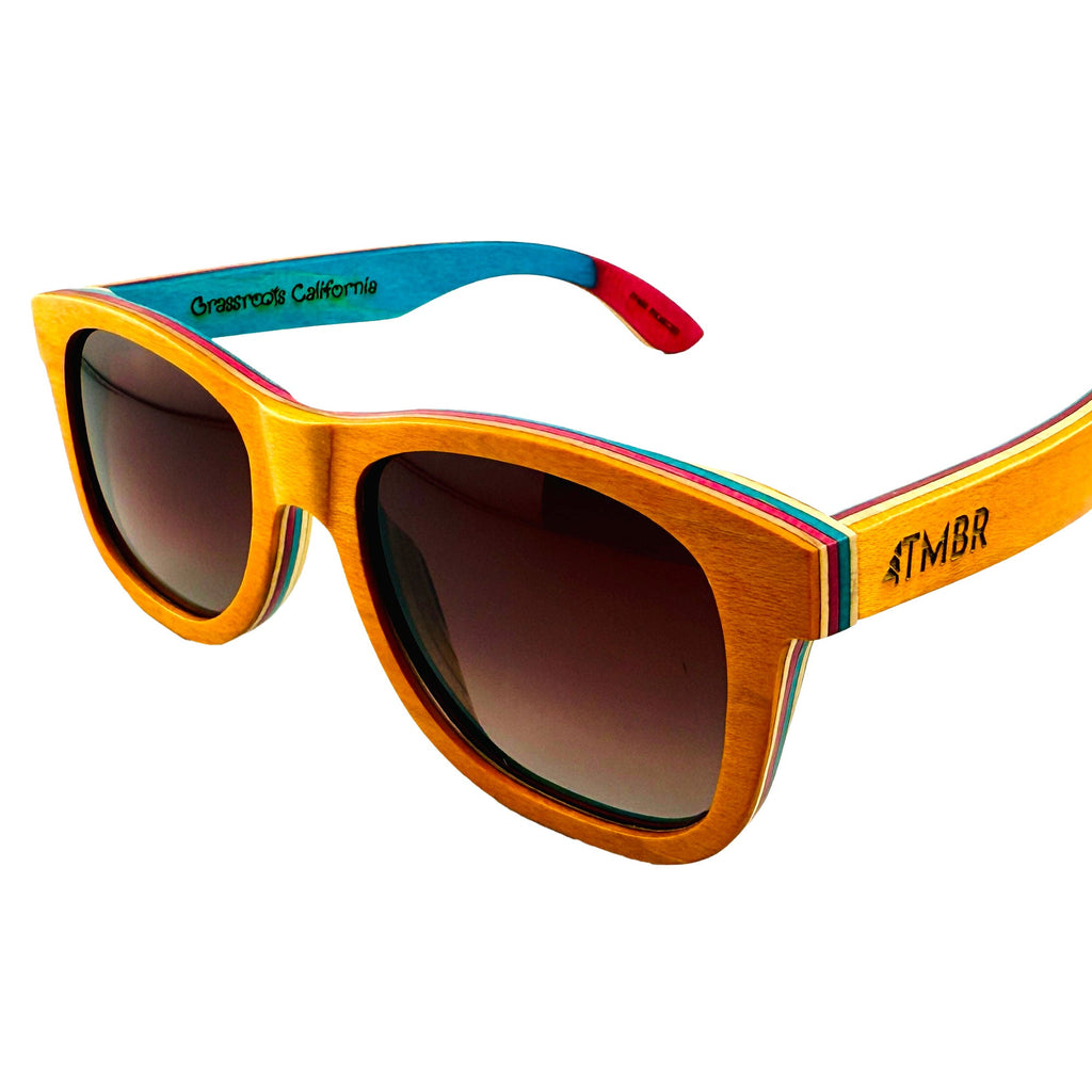 TMBR Jerry Garcia The Traveler Golden w/ Rose Sunglasses