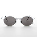 90s Victorian Oval Steampunk Vintage Sunglass - Harland
