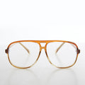 Square Retro Aviator Reading Glasses - Hux