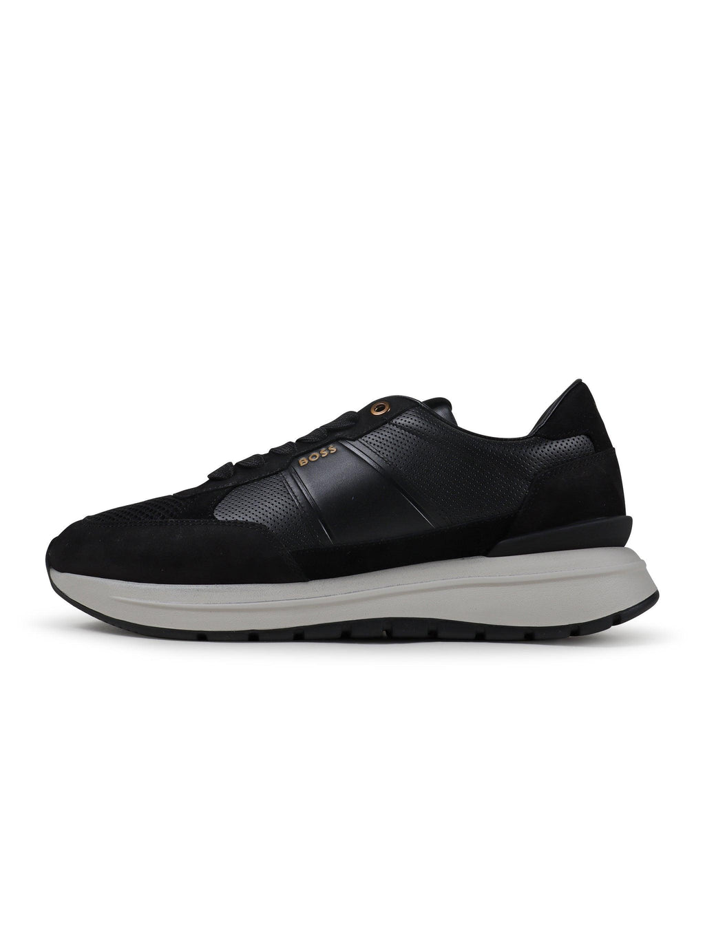 Hugo Boss Mens Jace Runn Shoes - Black