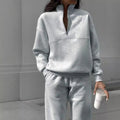 Half Zip Jogger Set