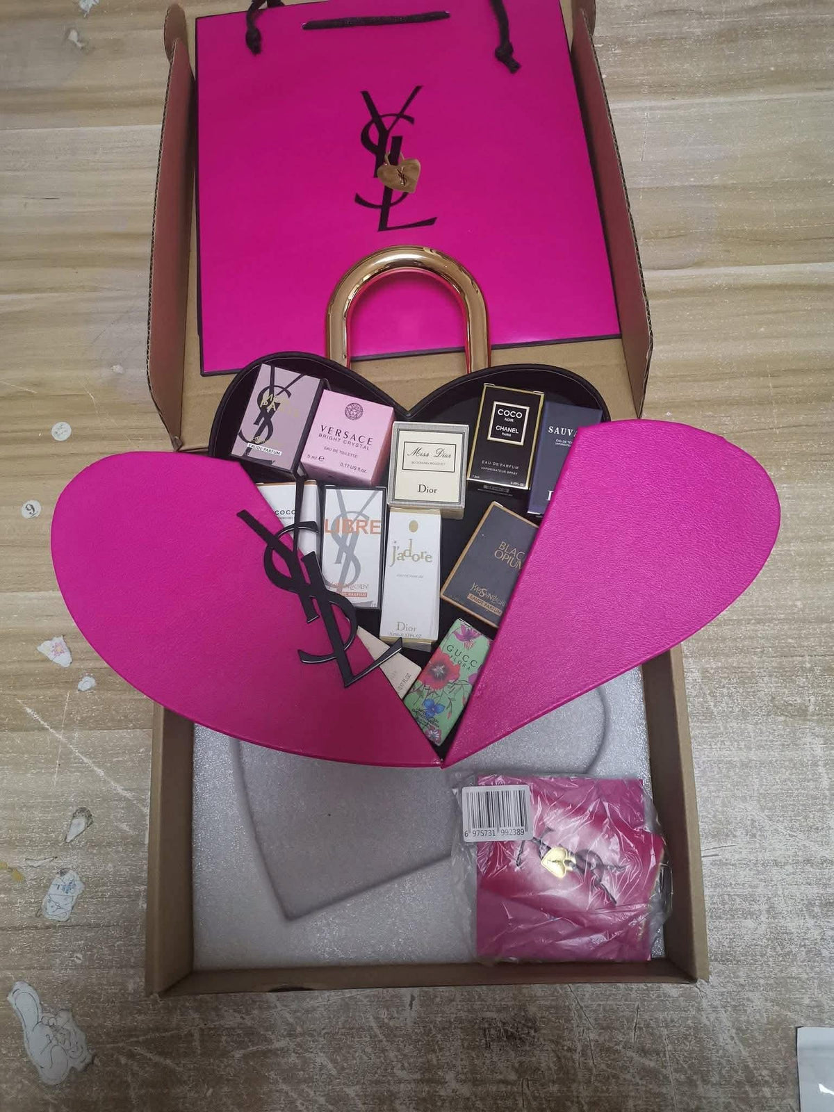 Heart Shaped Assorted Perfume Box Set