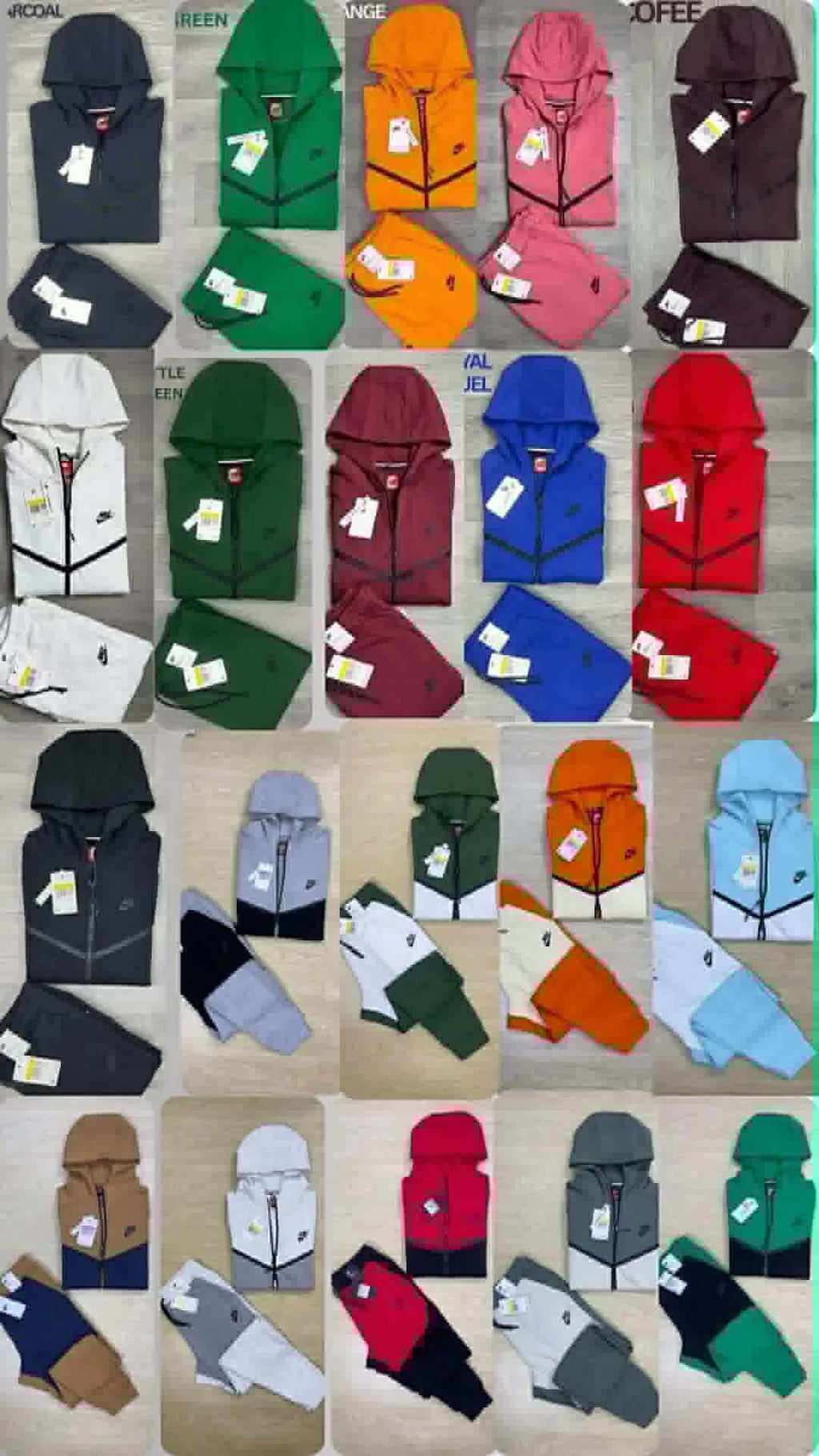 Men’s Tech Lightweight Fleece Sweatsuit, Hoodie Jogger Set, Street Luxe Tracksuit