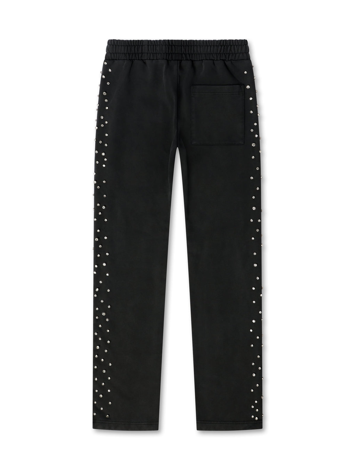Embellish Ice Lounge Rhinestone Sweatpants - Black