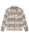 Rebel Denim Rhinestone Flannel - Grey