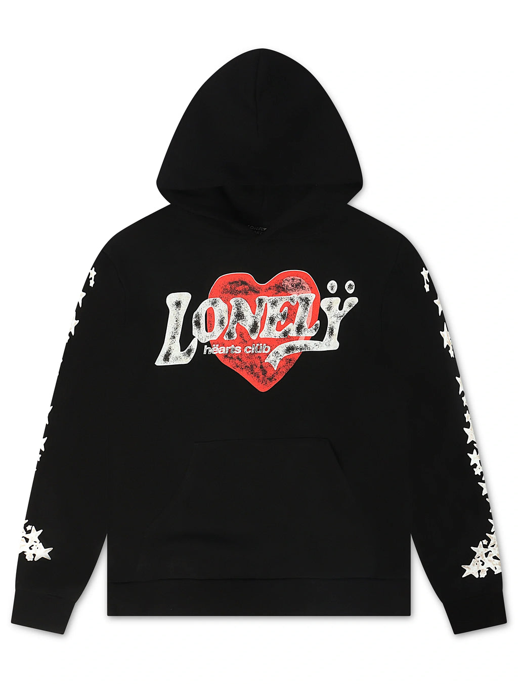 Lonely Hearts Love Me Forever Hoodie - Black