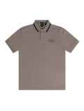 Boss Green Pio Badge Polo - Brown