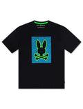 Psycho Bunny Livingston Graphic Tee - Black
