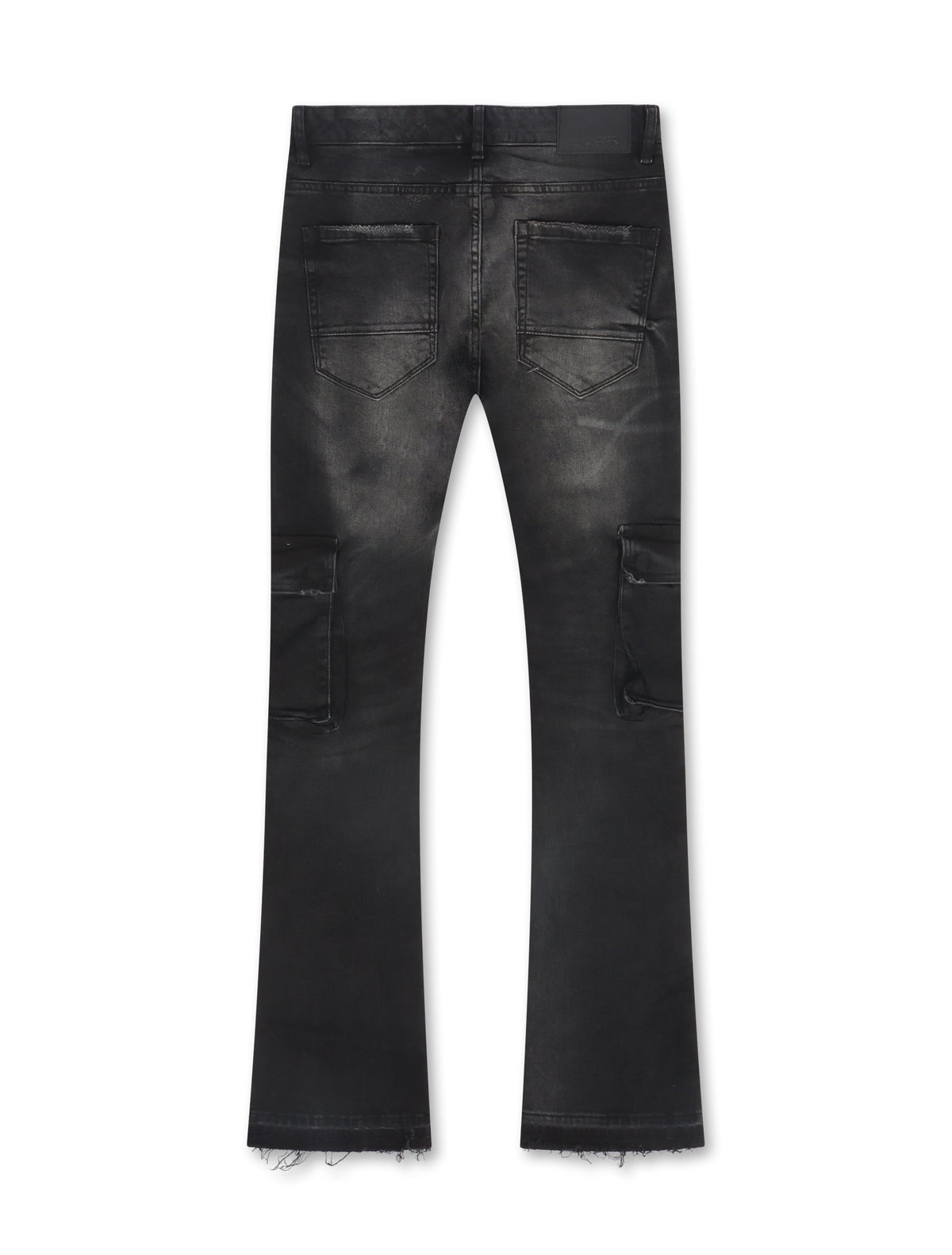 Jordan Craig Cargo Stacked Jean - Black