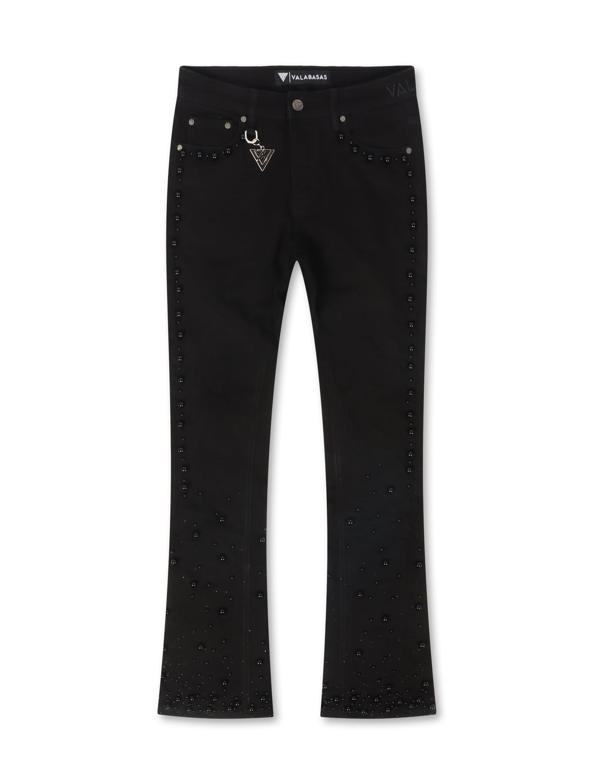 Valabasas Sheam Stacked Denim Jean - Black