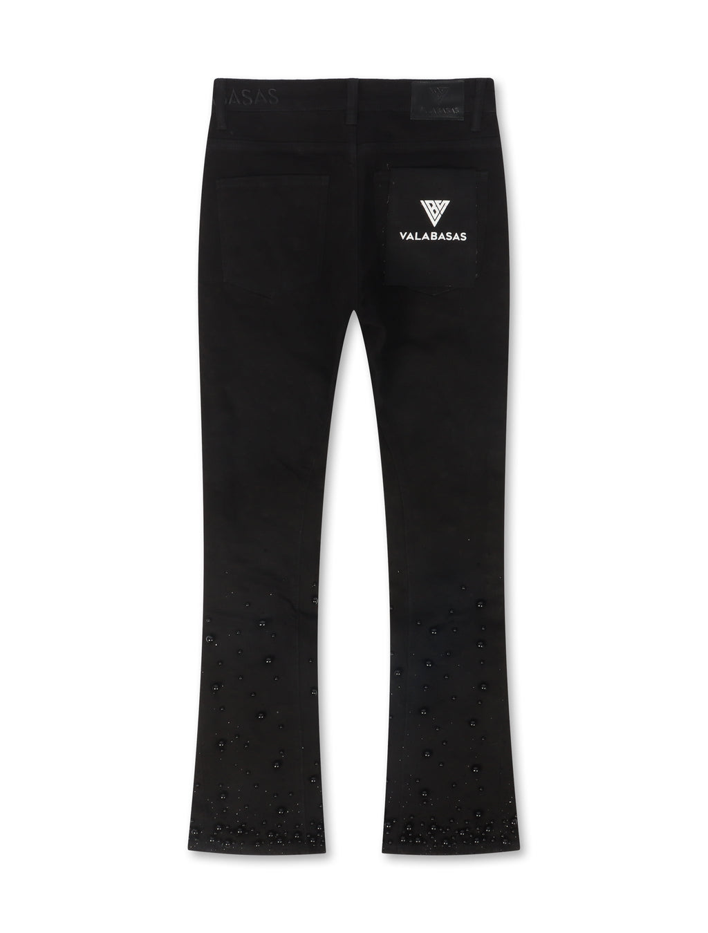 Valabasas Sheam Stacked Denim Jean - Black
