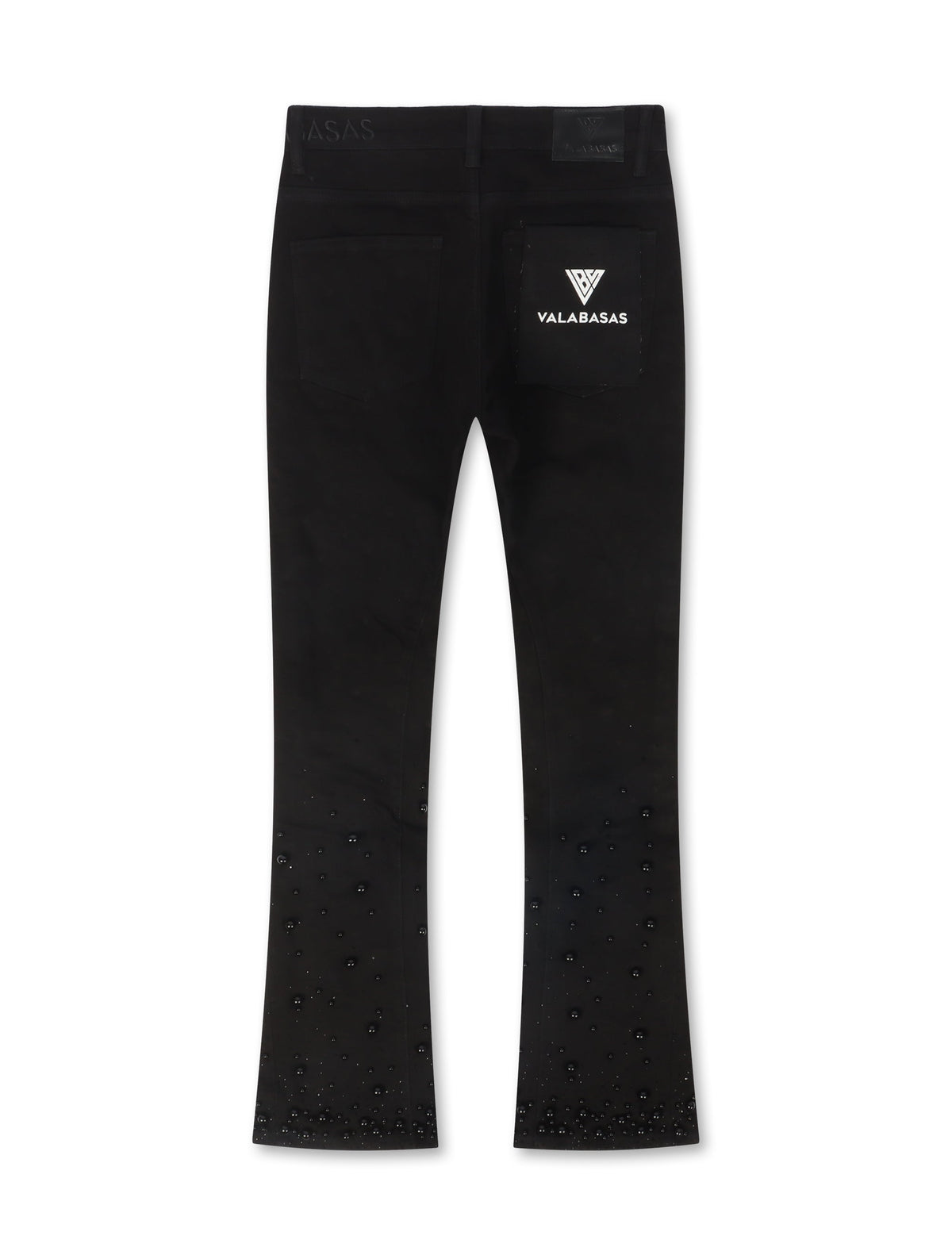Valabasas Sheam Stacked Denim Jean - Black