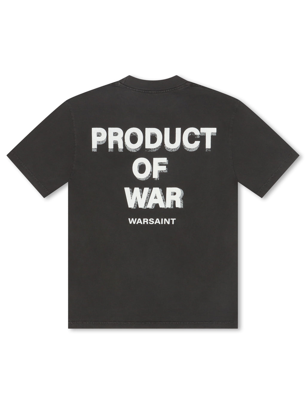 Warsaint Product of War Tee - Washed Black