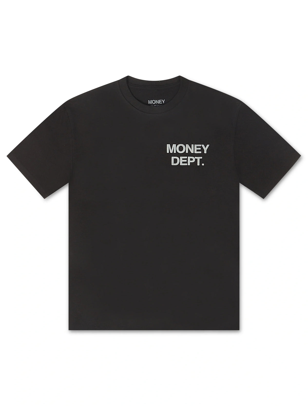 Money Dept. Los Angeles Puff Print Tee - Black/Gray