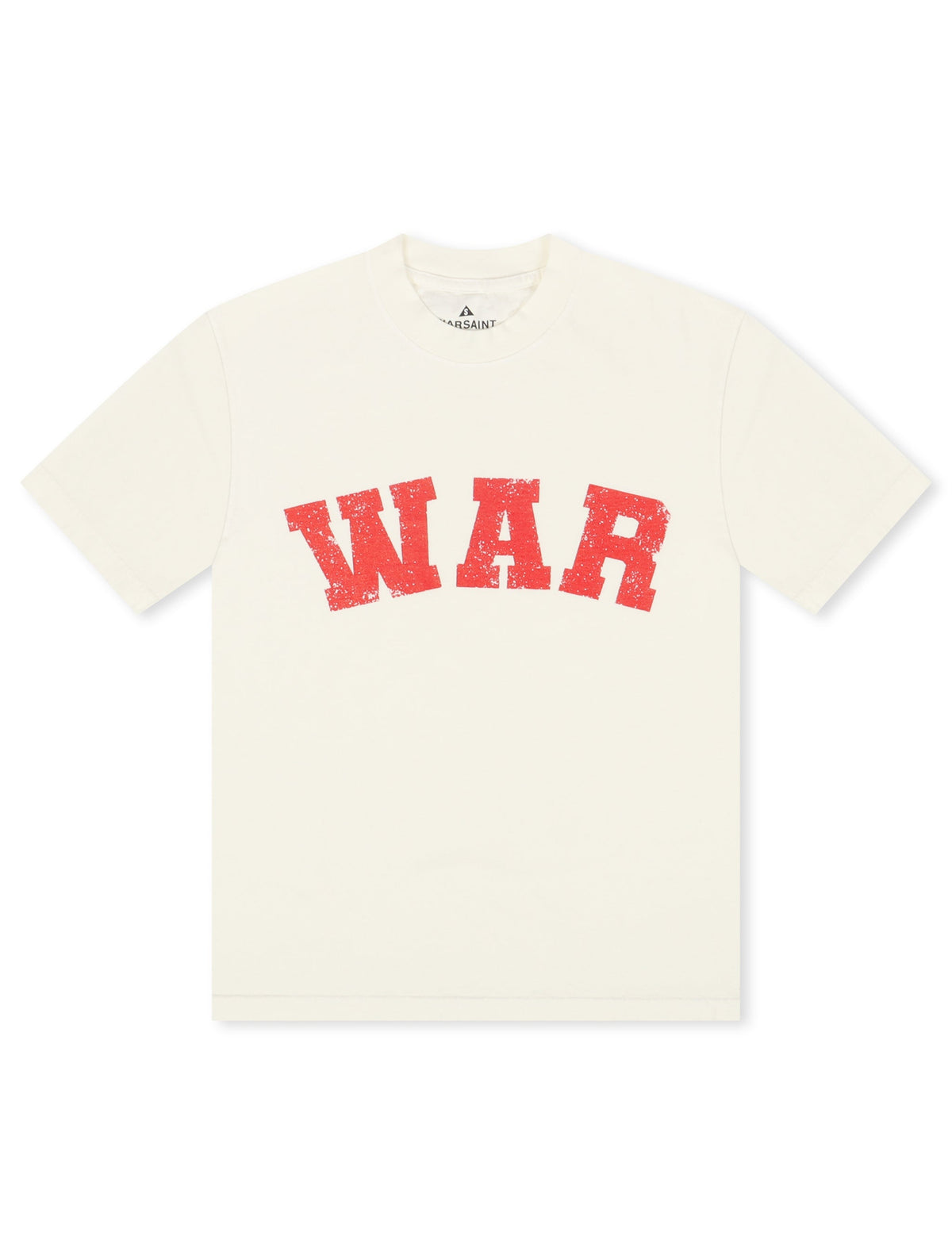 Warsaint War Tee - Cream/Red