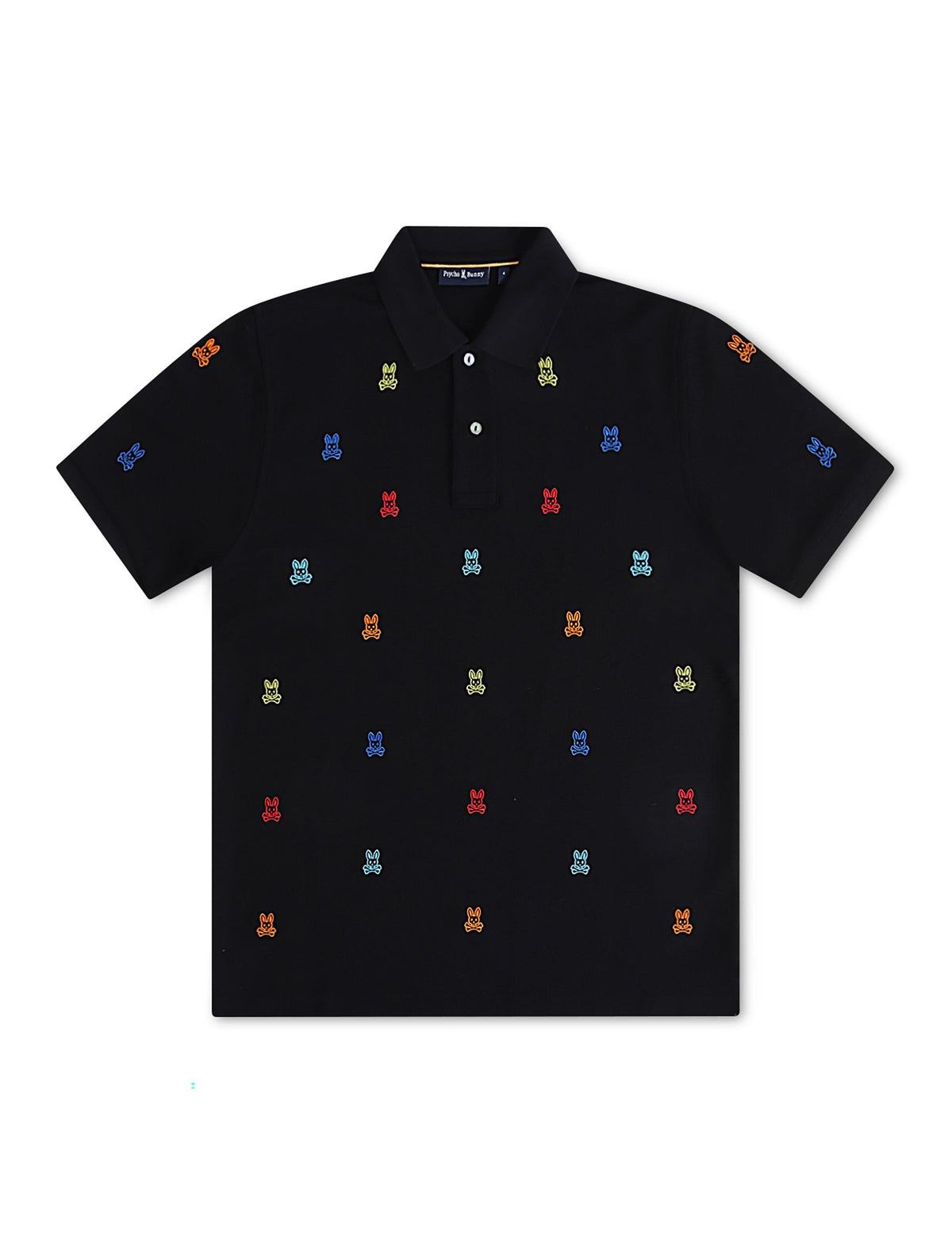 Psycho Bunny Bonham Pique Polo - Black