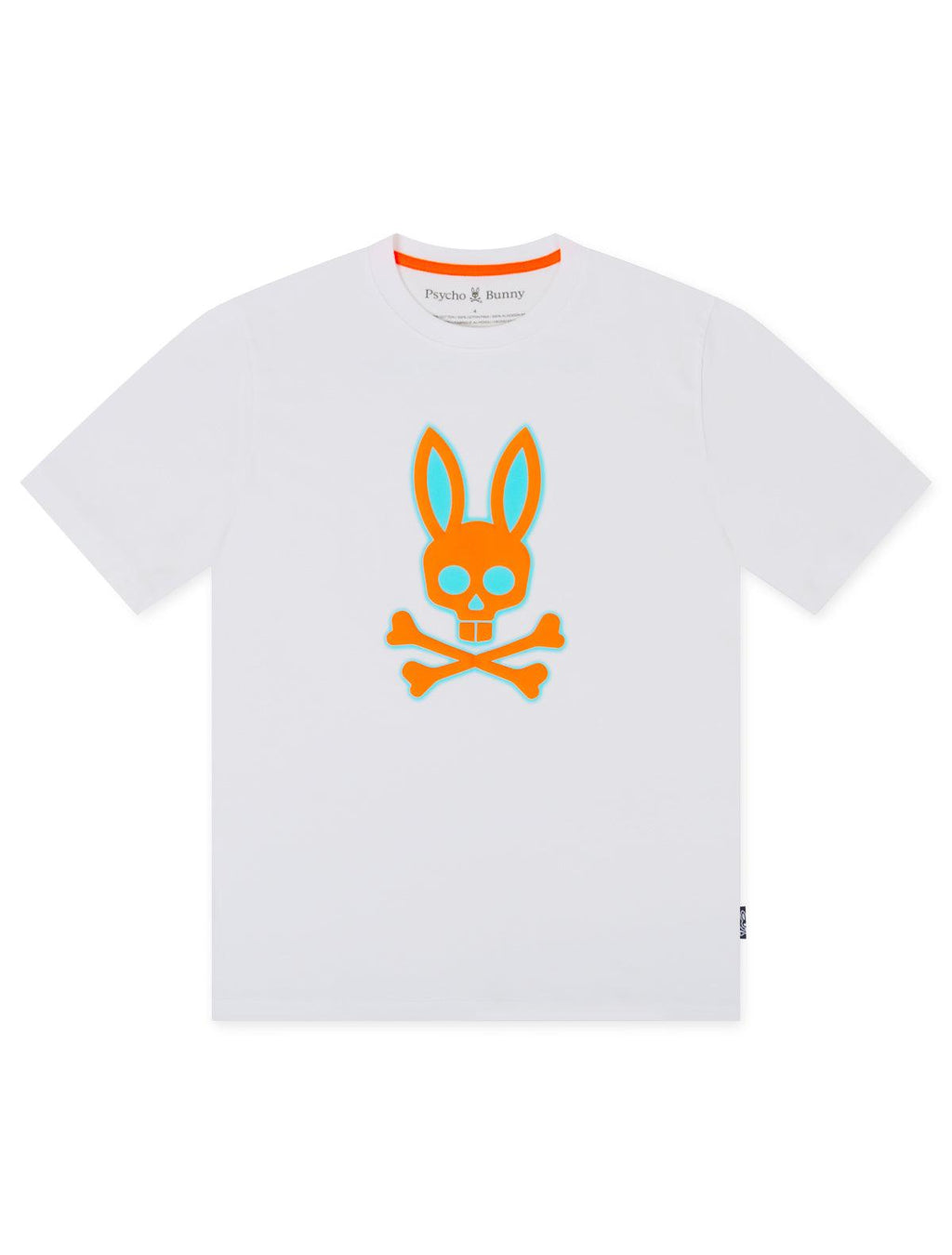 Psycho Bunny Wellington Graphic Tee - White
