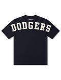 Pro Standard La Dodgers Wingspan Drop Shoulder Tee - Midnight Navy