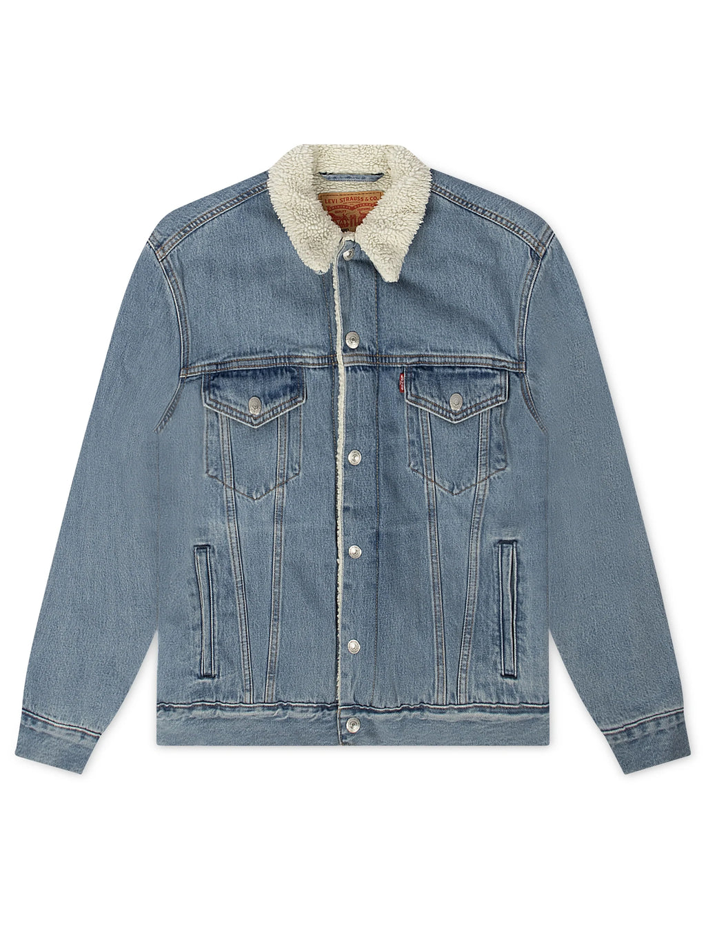 Levi's Type 3 Sherpa Trucker Jacket - Stonewash
