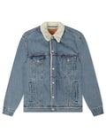 Levi's Type 3 Sherpa Trucker Jacket - Stonewash