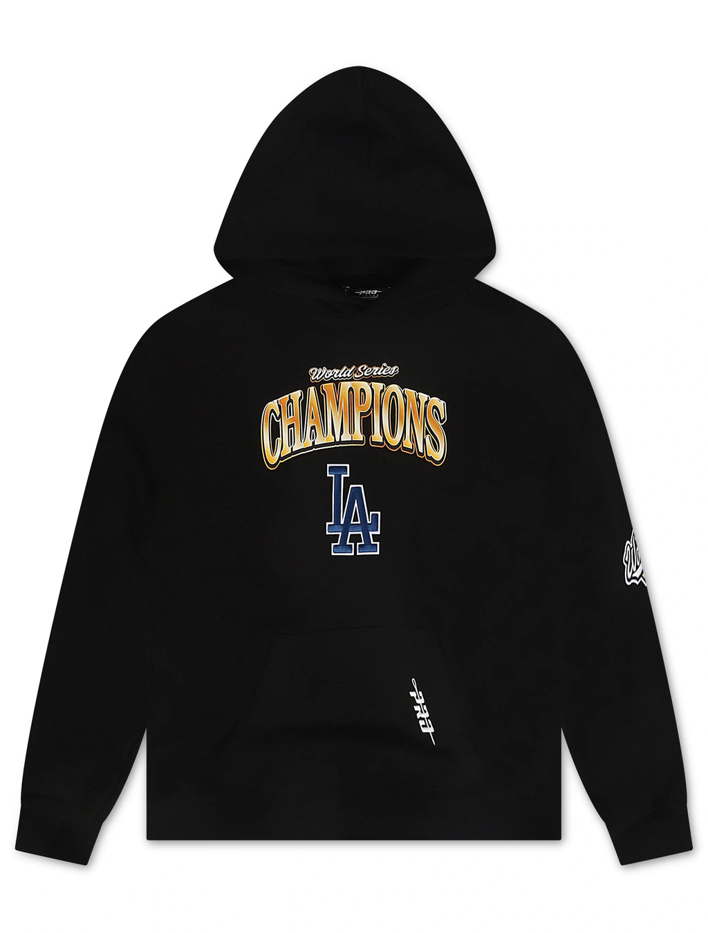 Pro Standard Dodgers World Series Champions Hoodie - Black