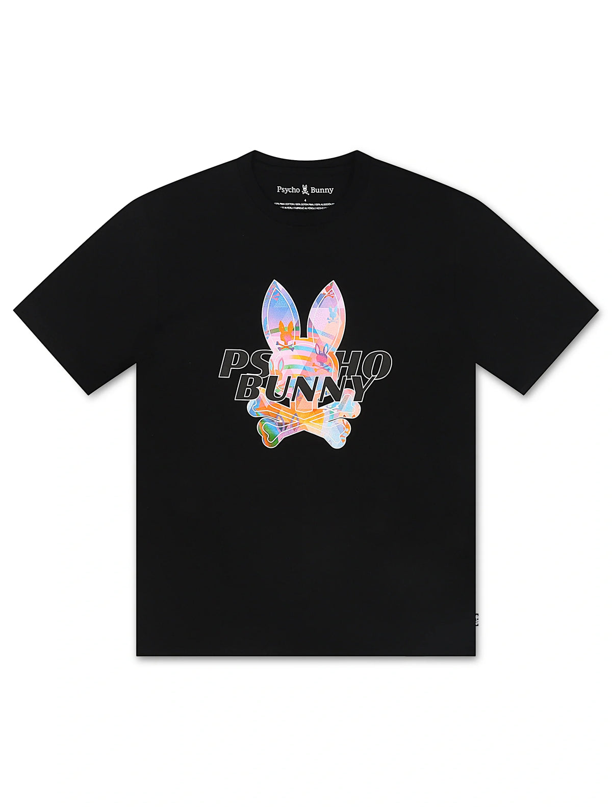 Psycho Bunny Milos Graphic Tee - Black