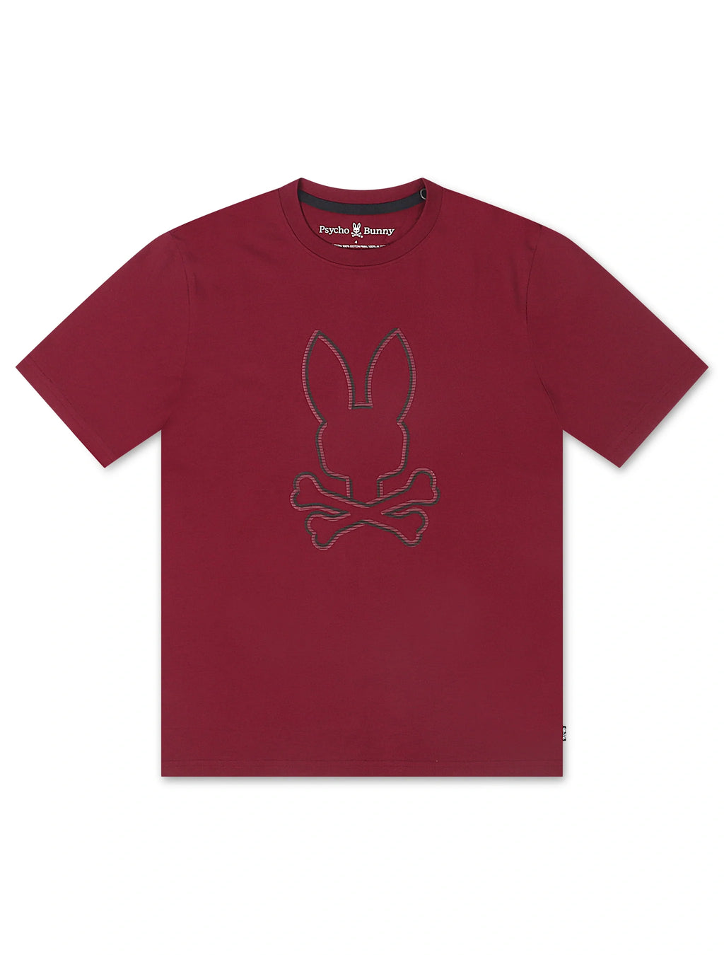 Psycho Bunny Hamilton Graphic Tee - Crimson