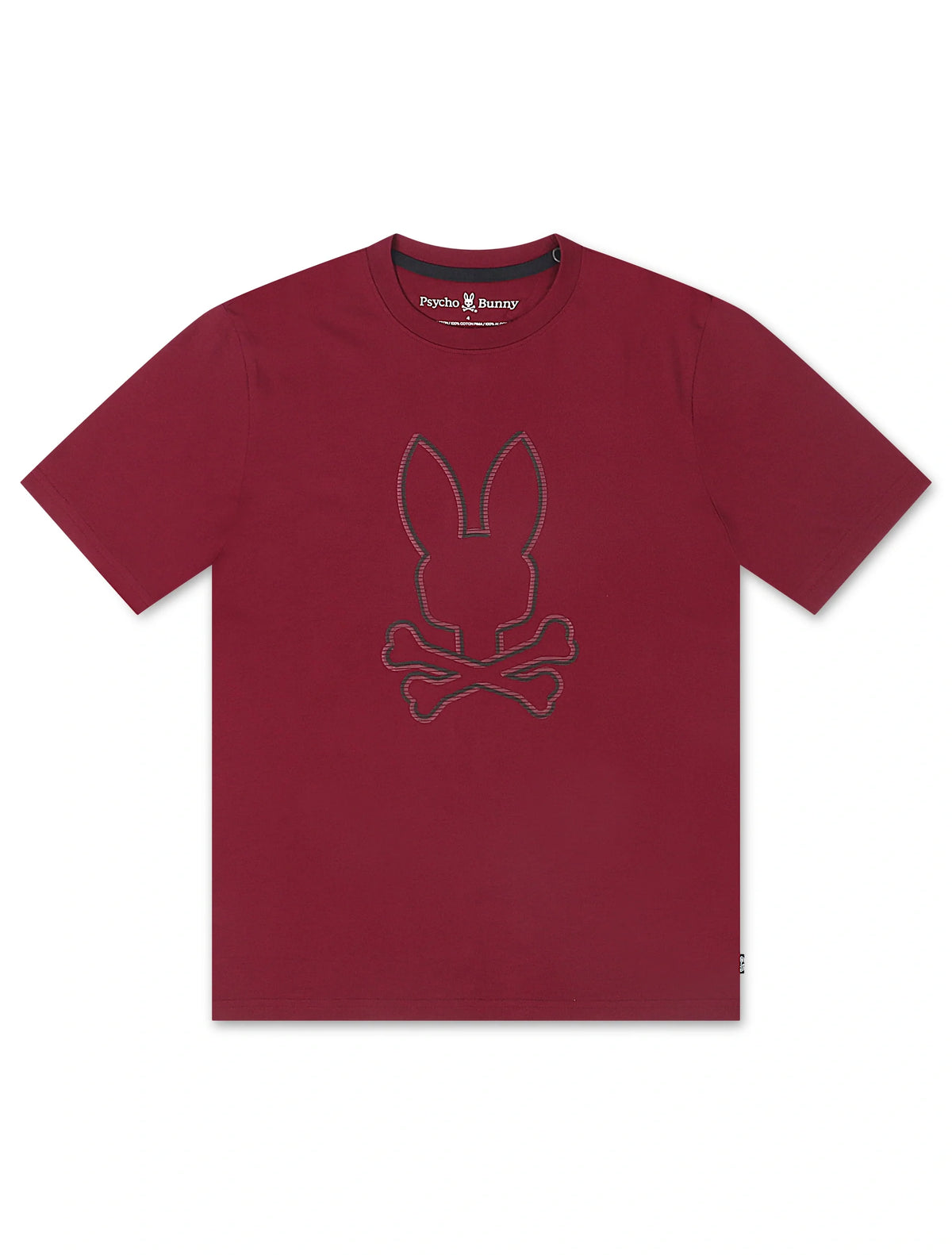 Psycho Bunny Hamilton Graphic Tee - Crimson