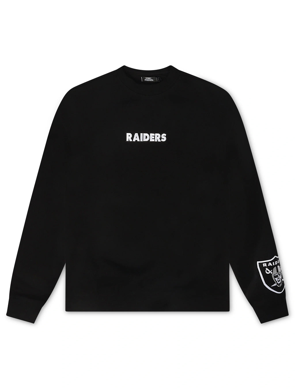 Pro Standard Raiders Wingspan Drop Shoulder Crewneck - Black