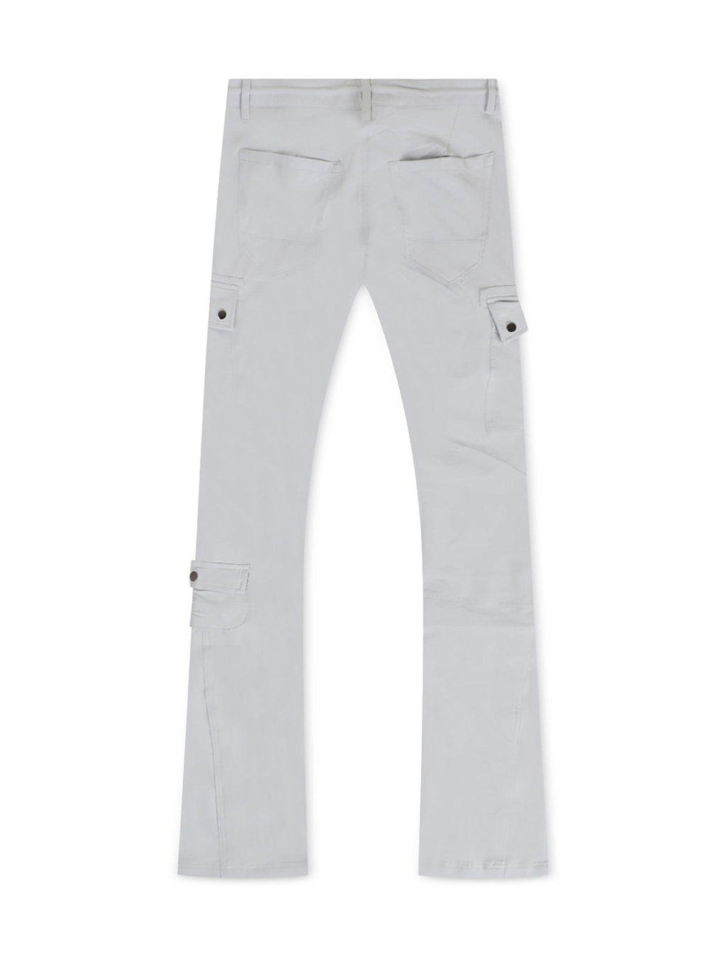 Jordan Craig Stacked Rodeo Polyester Cargo Pants - Grey