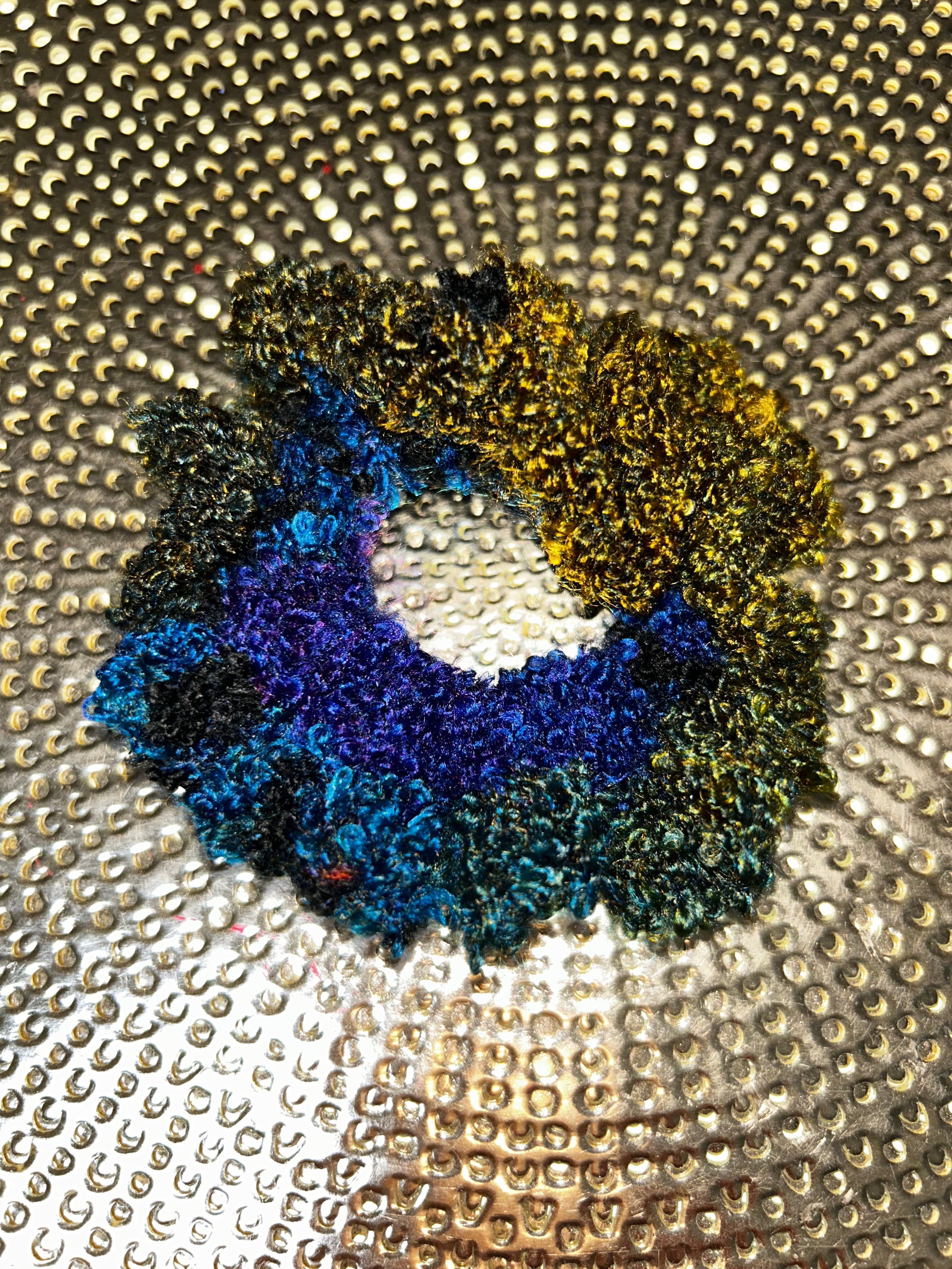 4 Handcrafted Crocheted Scrunchies for Ponytail or Bun