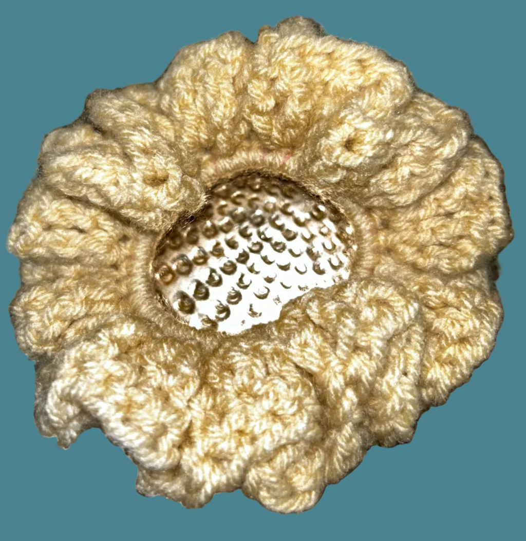 Set of 4 Handmade Crocheted Hair Scrunchies