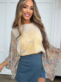 Free Bird Vintage Kantha Top