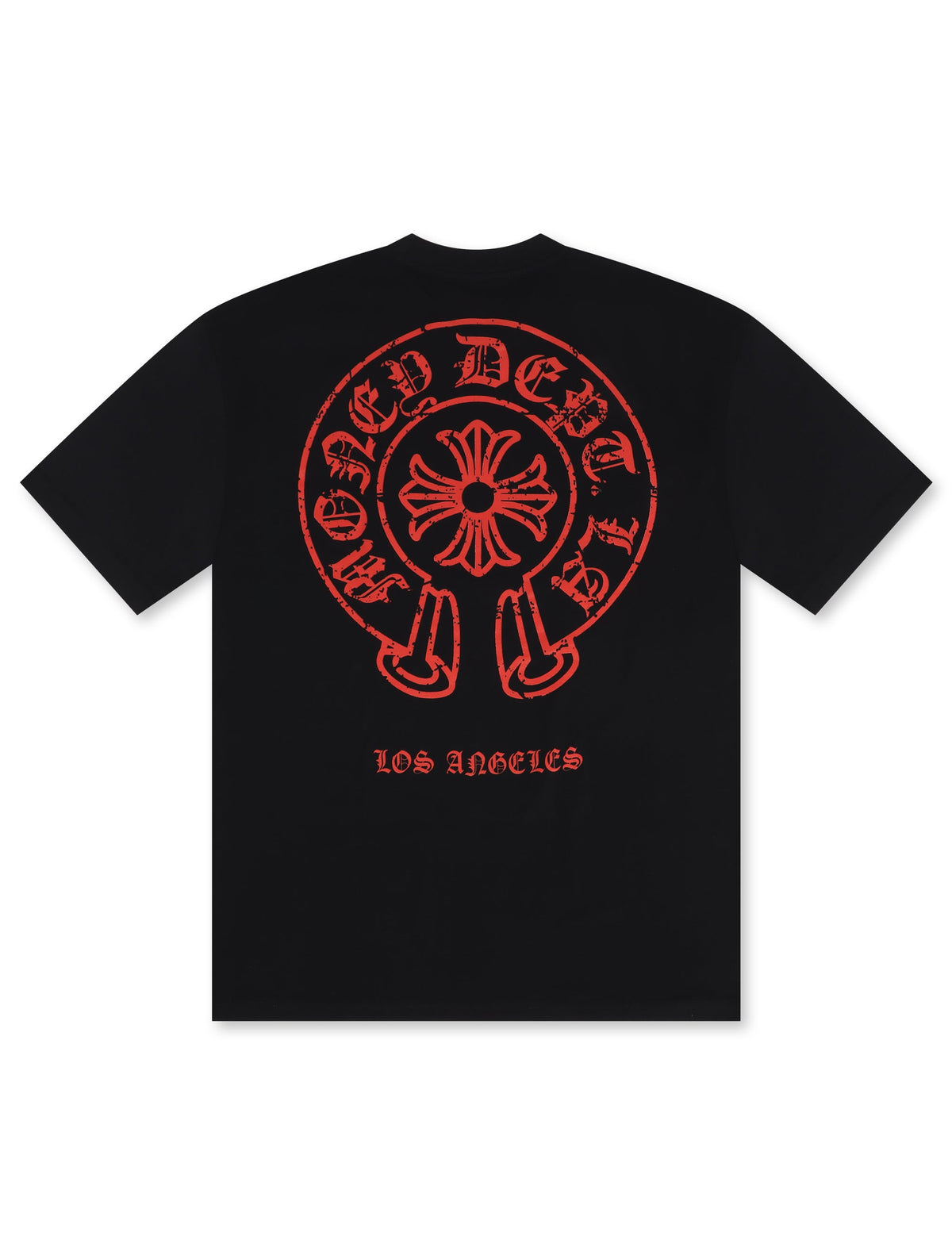 Money Dept. Vintage Old English Tee - Black/Red