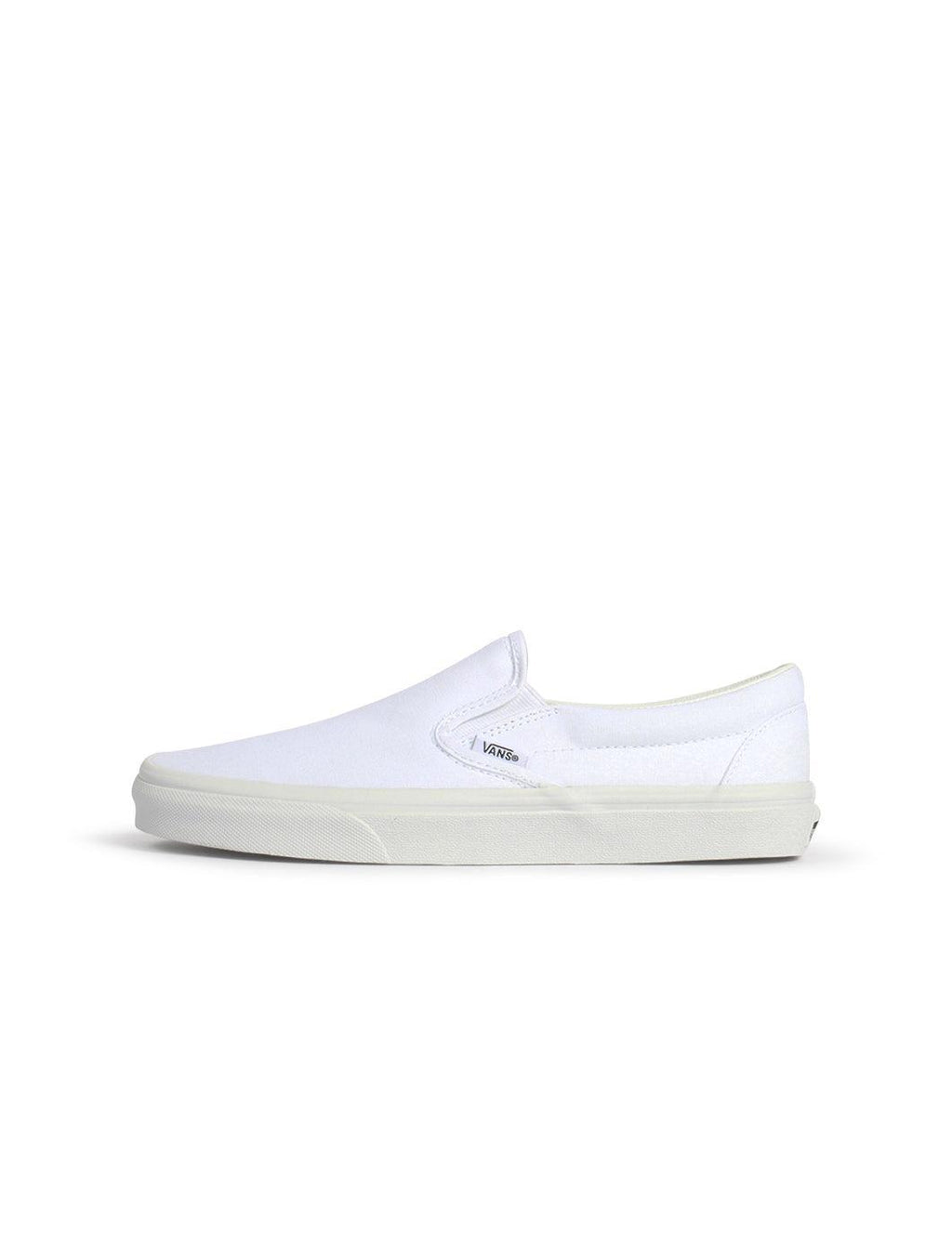 Vans Big Kids Classic Slip On - True White
