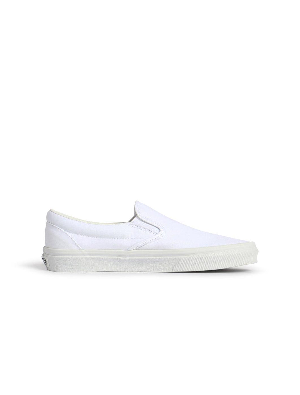 Vans Big Kids Classic Slip On - True White
