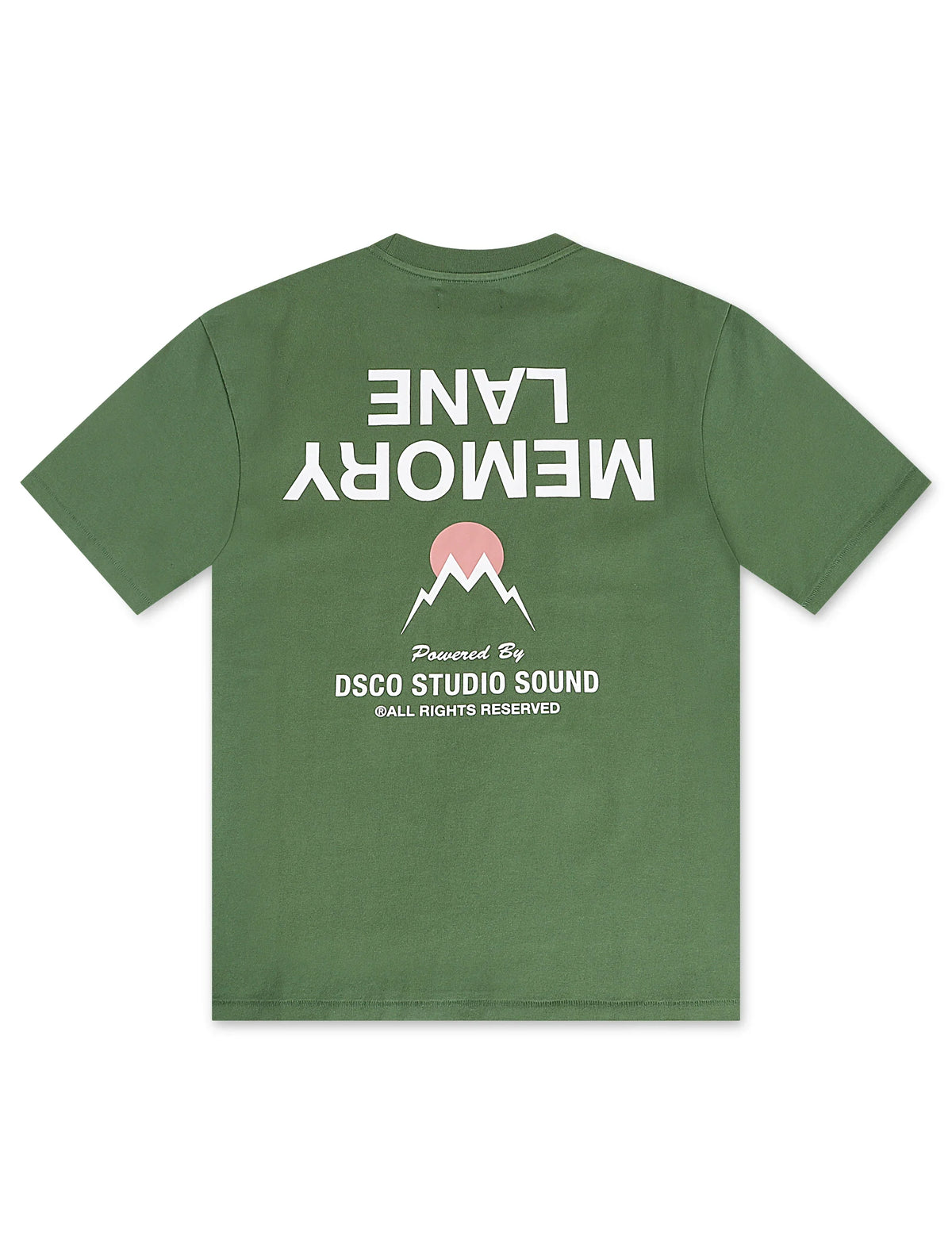Memory Lane Core Flip Tee - Moss
