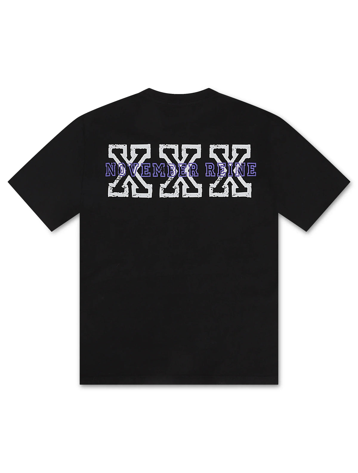 November Reine Sex Tape Heavyweight Tee - Black/Purple