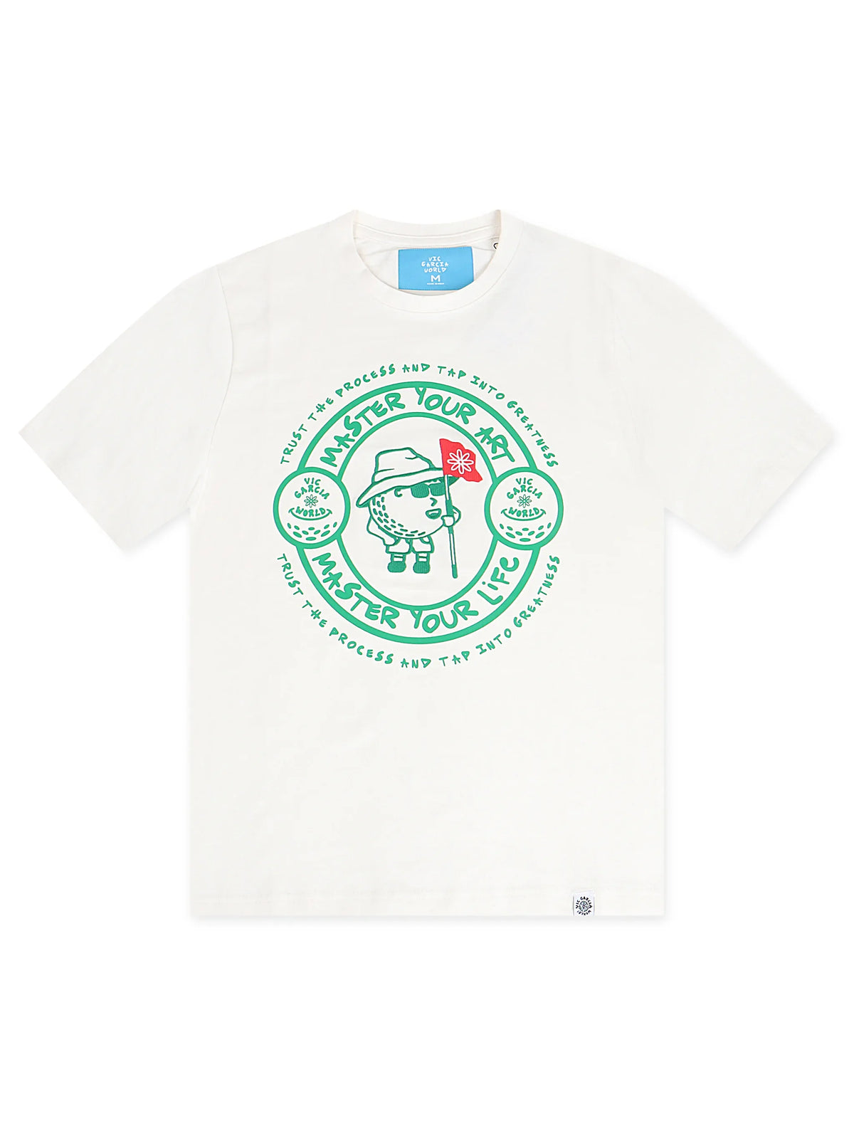 Vic Garcia Trust The Process Tee - Vanilla
