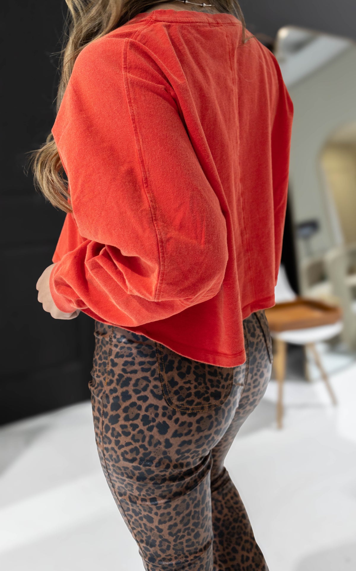 Riley Cropped Long Sleeve