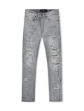 Jordan Craig Mens Vintage Washes Ross Fit  - Light Grey
