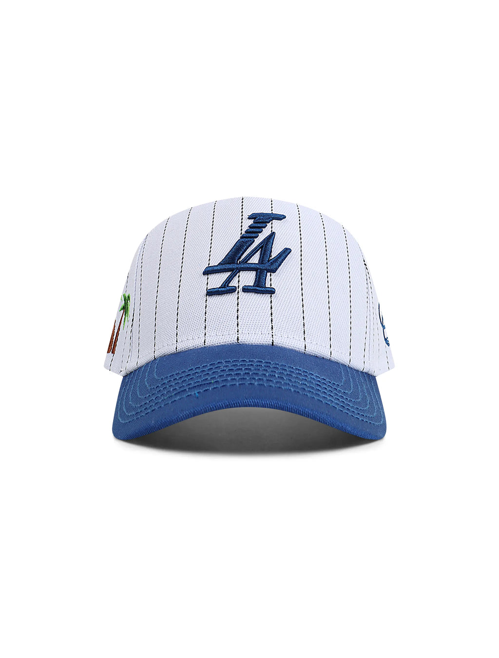 Reference Mens Paradise LA Pinstripe Hat - White/Blue